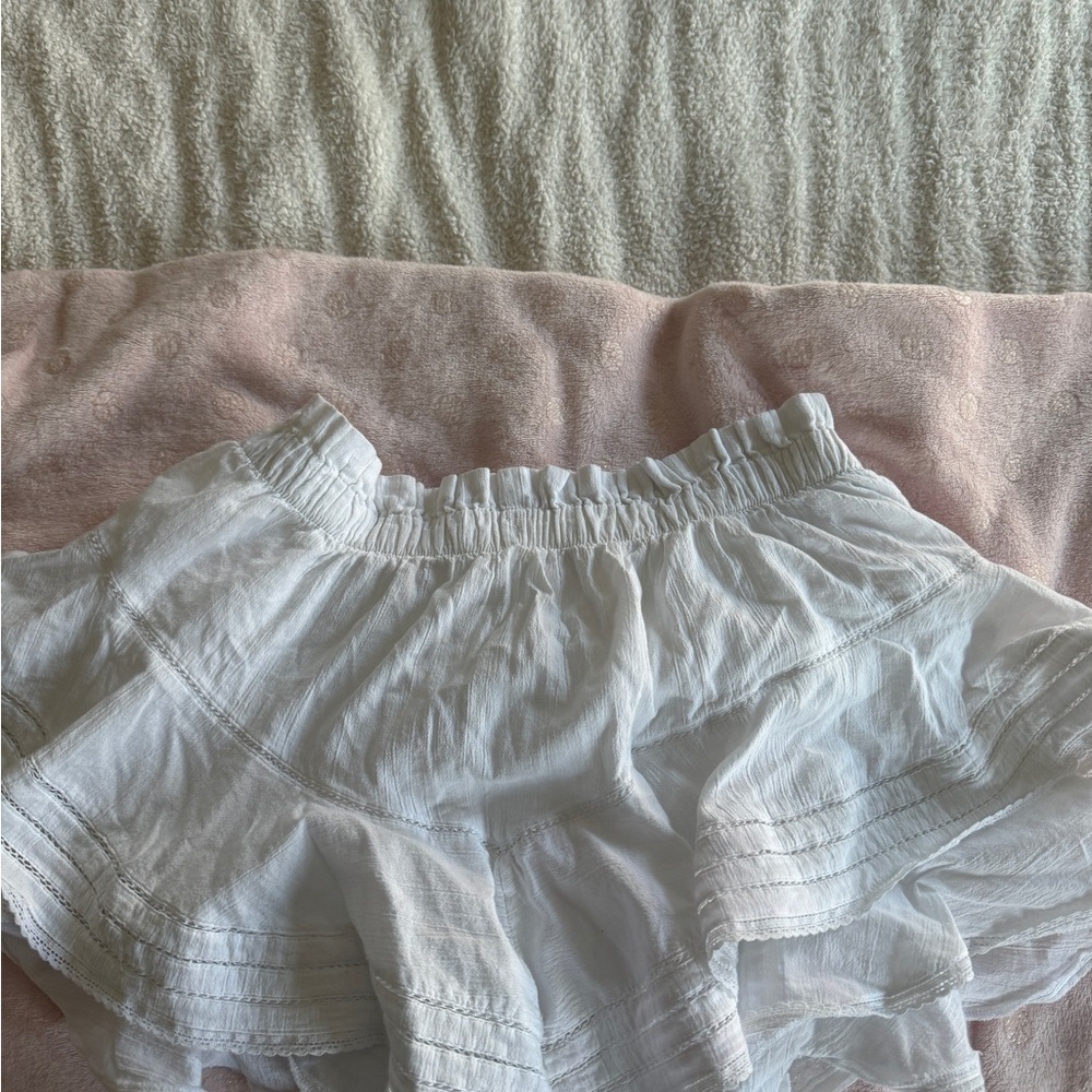 Aerie White Mini Skirt